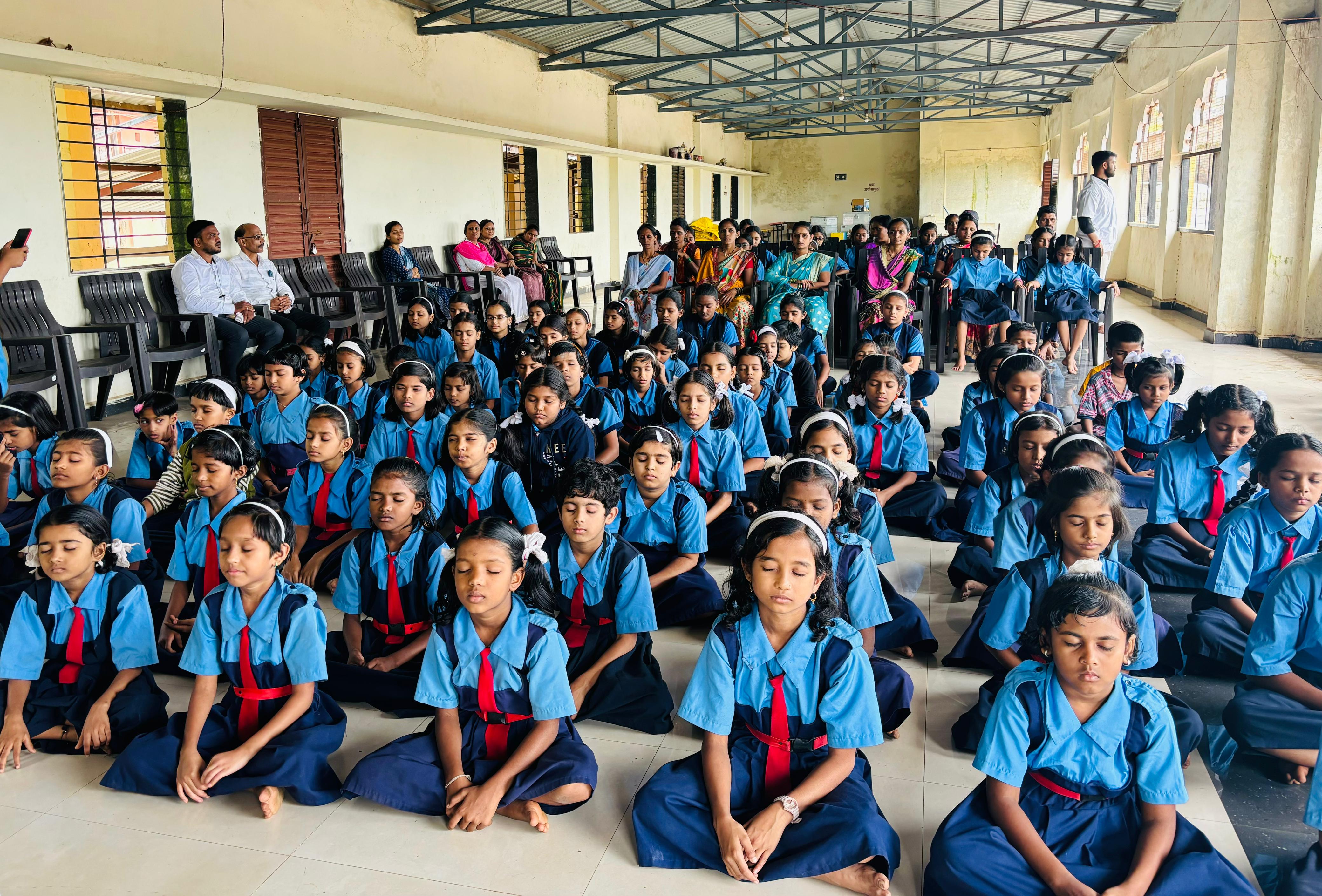 Wellness and mindfulness session